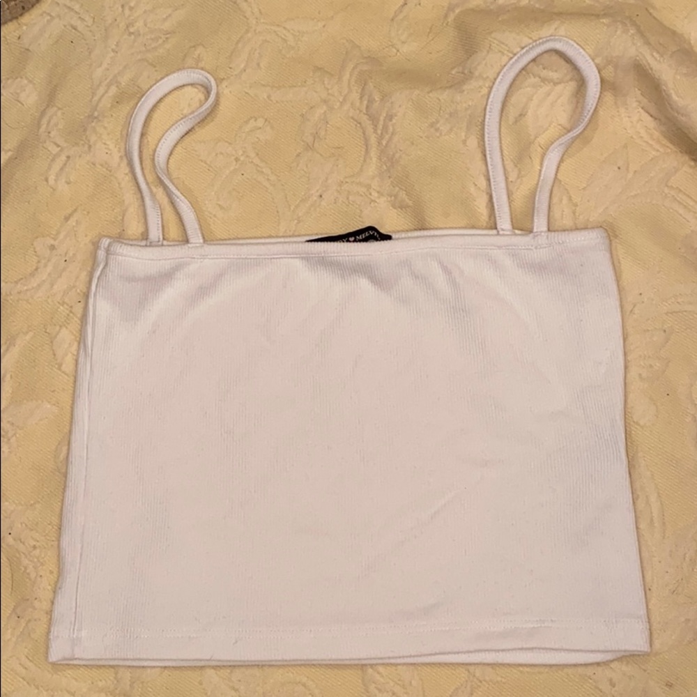 brandy melville cropped tank top